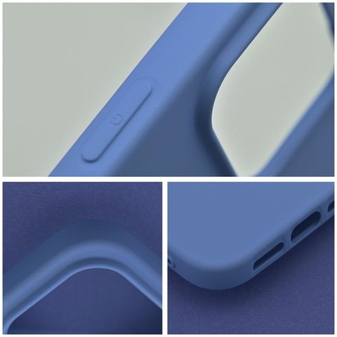 Obal / kryt na Apple iPhone 14 ( 6.1 ) modrý - Forcell SILICONE