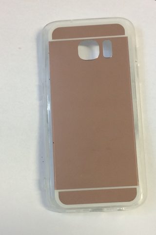 Obal / kryt pre Samsung Galaxy S7 ružový - FORCELL Mirror
