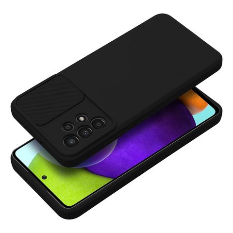 Obal / kryt na Samsung Galaxy A52 5G / A52 LTE (4G) čierny - SLIDE Case