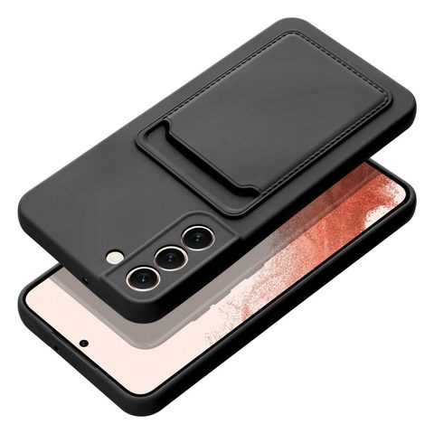 Obal / kryt pre Samsung Galaxy S22 Plus čierny - Forcell card