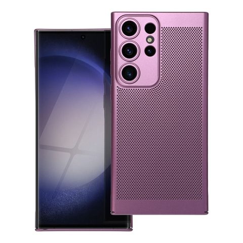 Obal / kryt na Samsung Galaxy S23 Ultra fialový - BREEZY