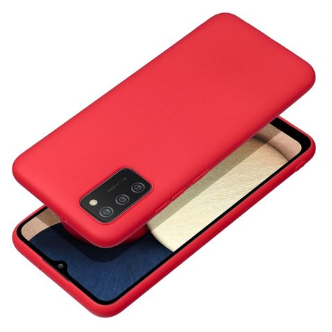 Obal / kryt pre Samsung Galaxy A02s červený - Forcell Soft