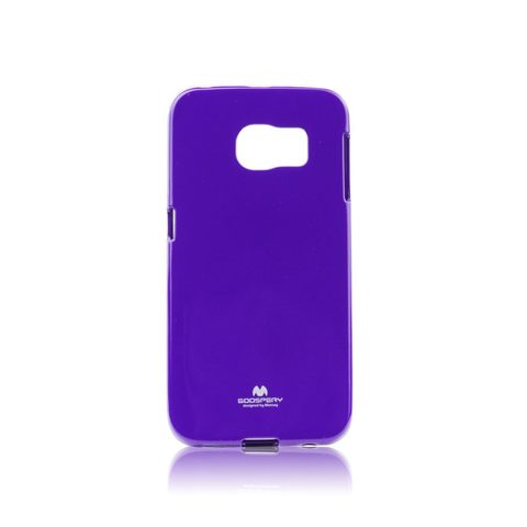 Csomagolás / borító Samsung Galaxy S6 EDGE (SM-G925F) lila - Jelly Case Merkúr