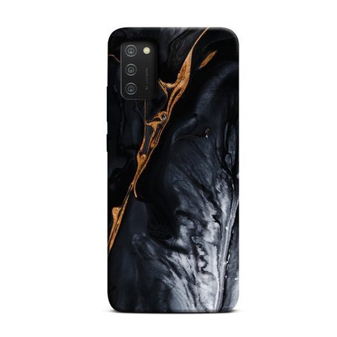 Obal / kryt pre Samsung Galaxy A02s čierny - CaseGadget