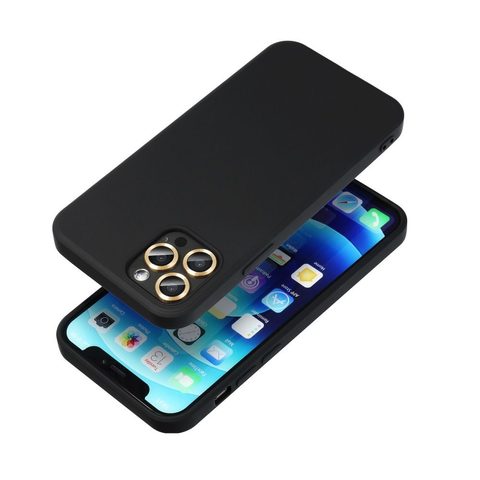 Obal / kryt pre iPhone 12 Pro / 12 Max čierny - Forcell Silicone Lite