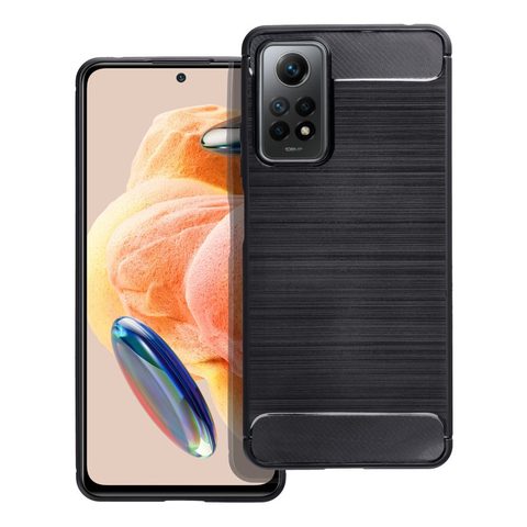 Obal / kryt na Xiaomi Redmi NOTE 12 PRO 4G černý - Forcell CARBON