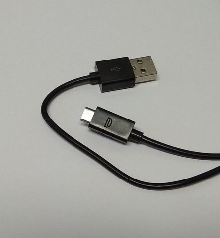 Micro USB adatkábel 03 fekete