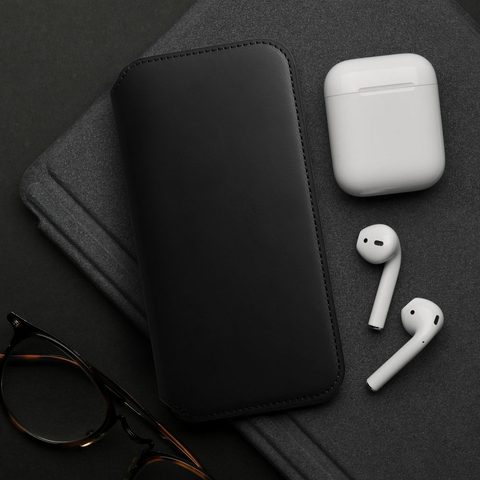 Puzdro / obal na Samsung Galaxy S23 Ultra čierne - kniha Dual Pocket
