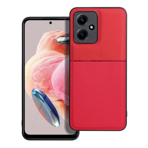 Obal / kryt na Xiaomi Redmi Note 12 5G červený - Noble