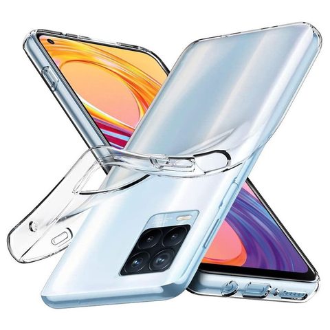 Obal / kryt na Realme 8 5G / V13 5G transparentní - Ultra Slim 0,5mm