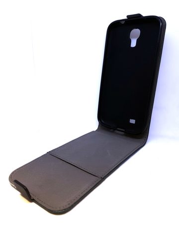 Puzdro / obal pre Samsung Galaxy S4 červeno-čierne - flip Mobilnet