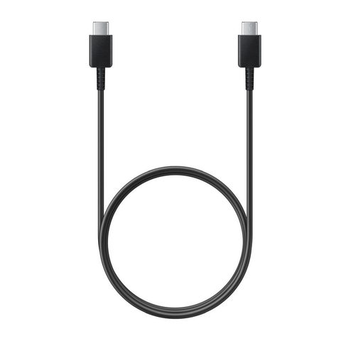 Eredeti adatkábel Samsung (Galaxy A70) USB C - USB type C fekete buborékcsomagolásban