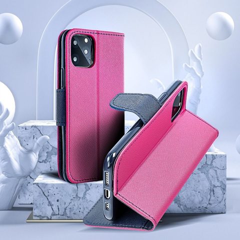 Pouzdro / obal na Samsung Galaxy A3 2017 růžové - knížkové Fancy Book