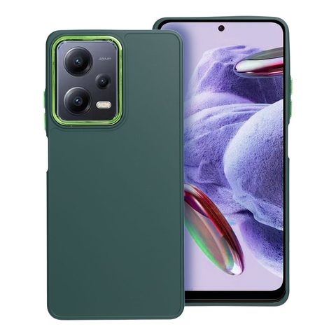 Obal / kryt na Xiaomi Redmi Note 12 Pro Plus 5G zelený - FRAME Case