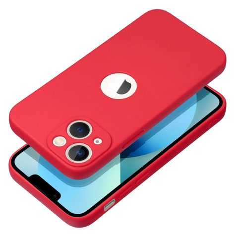 Obal / kryt na Apple iPhone 13 červený - Forcell SOFT