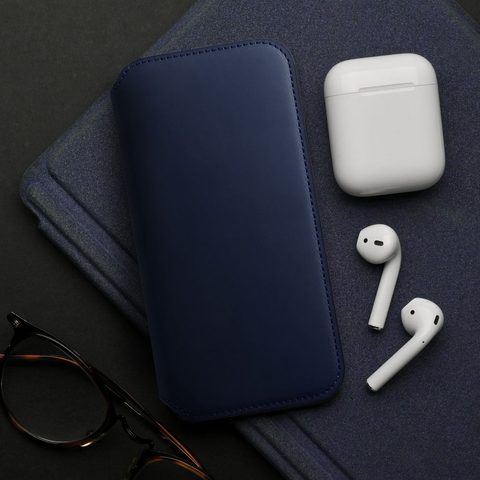 Puzdro / obal na Samsung Galaxy S24 Plus modré - kniha Dual Pocket