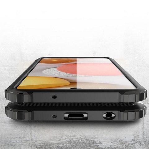 Obal / kryt na Samsung Galaxy A12 černý - Forcell ARMOR