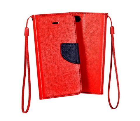Pouzdro / obal na Apple iPhone 6S červené - knížkové Fancy Book