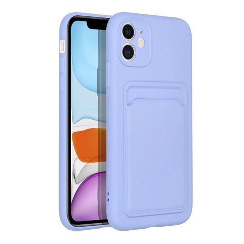 Obal / kryt na Apple iPhone 11 fialové - Forcell CARD