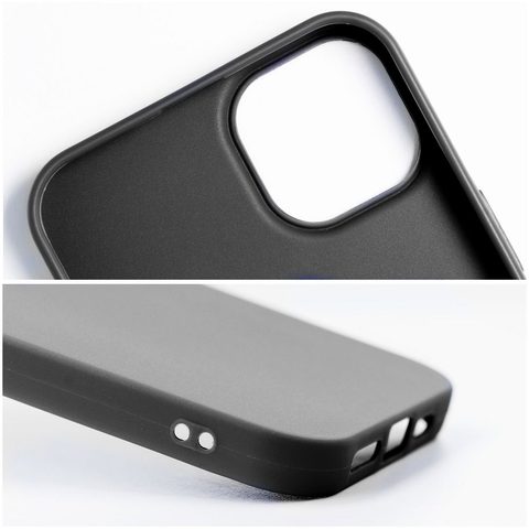 Obal / kryt na Apple iPhone 15 Pro čierne - MATT Case