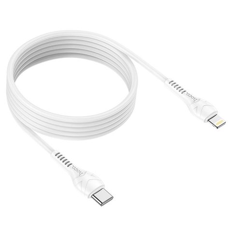 Kabel Type C / iPhone Lightning 8-pin bílý - HOCO