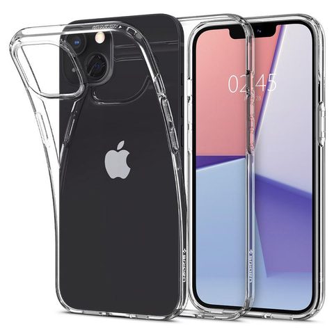 Pouzdro / obal na Apple iPhone 13 transparentní - Spigen Liquid Crystal