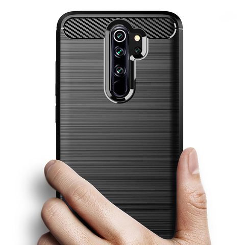 Obal / kryt na Xiaomi Redmi Note 8 Pro černý - Forcell Carbon Case