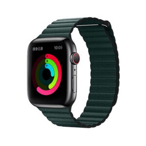 Pánt Apple Watch 4/3/2/1 38 és 40 mm-es órához, fekete színben