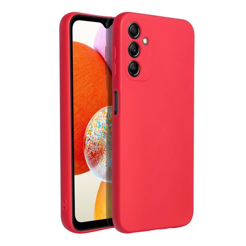 Obal / kryt na Samsung Galaxy A14 5G / A14 4G červený - SOFT Case