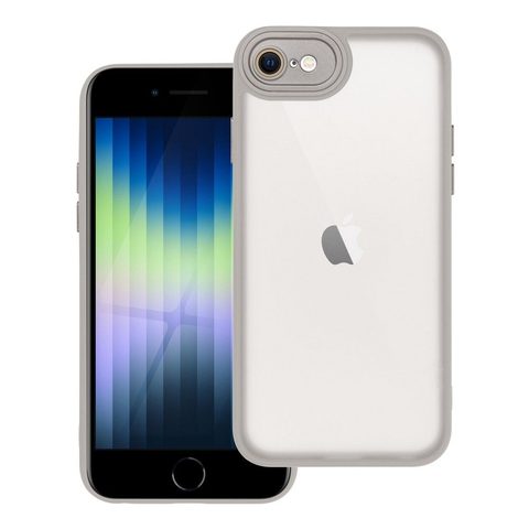 Obal / kryt na Apple iPhone 7 / 8 / SE 2020 / SE 2022 stříbrný - VARIETE