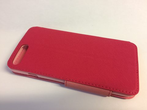 Puzdro / obal pre Apple Iphone 7 Plus / 8 Plus ružové - kniha Fancy Diary