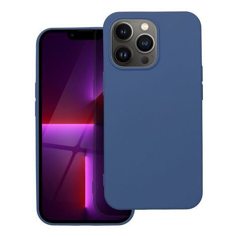 Obal / kryt na Apple iPhone 13 PRO modrý - Forcell Silicone LITE Case