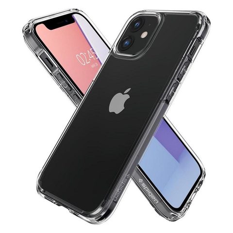 Obal / kryt pre Apple Iphone 12 mini priehľadný 2 mm