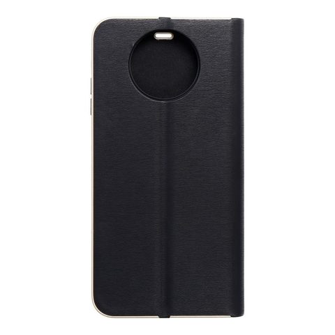 Puzdro / obal pre Xiaomi Redmi Note 9T 5G čierne - kniha Luna Book