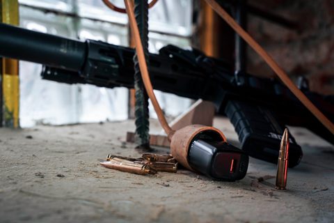 USB C, USB A 20W fekete hálózati töltő - Tactical