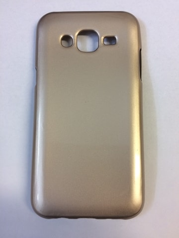 Obal / kryt na Samsung Galaxy J5 zlatý - Jelly Case Flash