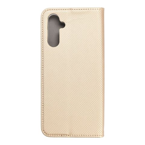 Pouzdro / obal na Samsung Galaxy A14 5G zlaté - knížkové Smart Case