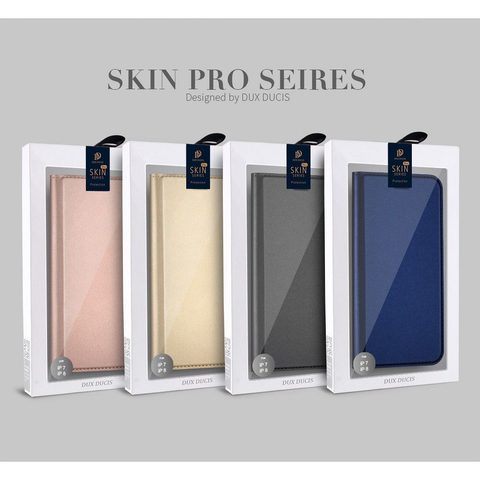 Pouzdro / obal na Samsung Galaxy A55 modré knížkové - DUX DUCIS Skin Pro