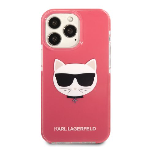 Obal / kryt na Apple iPhone 13 Pro růžový - Karl Lagerfeld