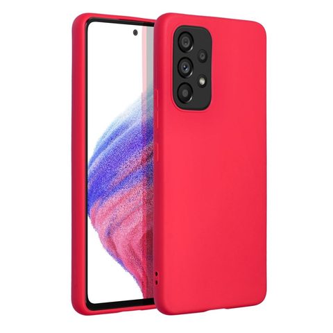 Obal / kryt pre Samsung Galaxy A53 5G červený - Forcell SOFT