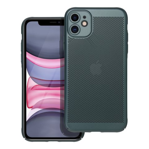 Obal / kryt na Apple iPhone 11 zelený - BREEZY