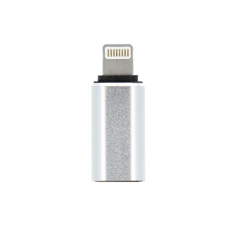 Adaptér / redukce USB-C na Lightening stříbrná