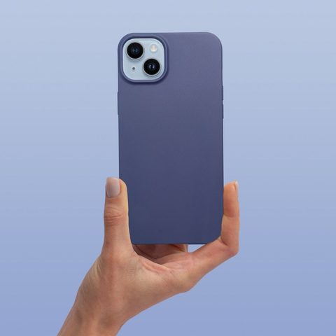 Obal / kryt na Apple iPhone 12 / 12 Pro modré - MATT