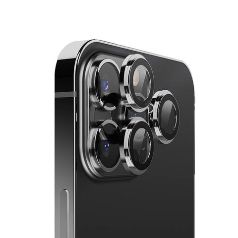 Tvrzené / ochranné sklo kamery Apple iPhone 14 / iPhone 14 Plus černé - X-ONE
