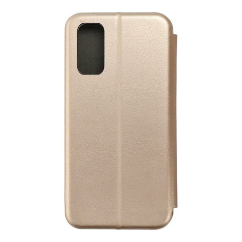 Puzdro / obal pre Samsung Galaxy S20 zlaté - kniha Forcell Elegance