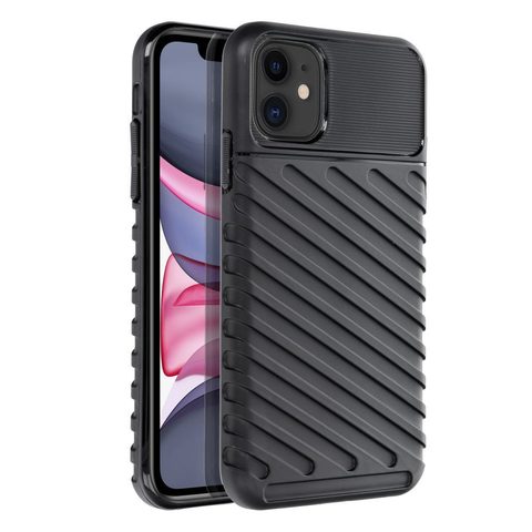 Obal / kryt na Apple iPhone 11 černý - Forcell THUNDER