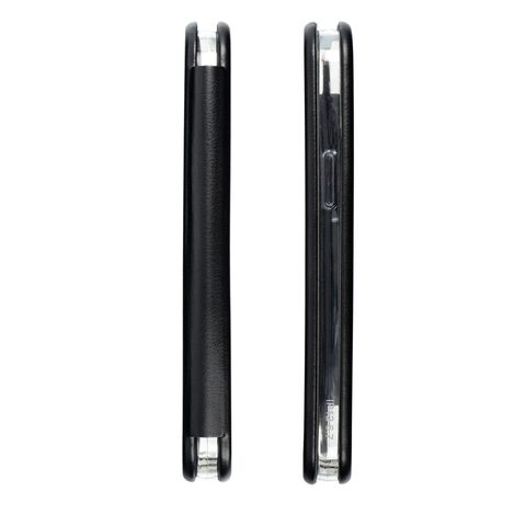 Puzdro / obal na Samsung Galaxy S23 FE čierne - kniha Elegance