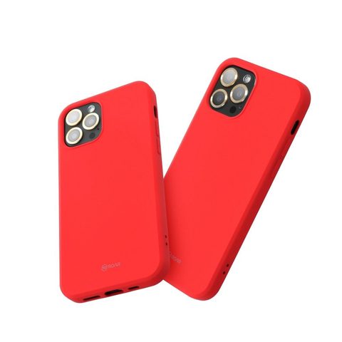 Fedél / Cover for Xiaomi Redmi Note 9 Pro 5G red - Jelly Case Roar