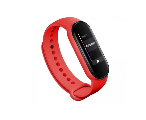 Silikonový Řemínek pro Xiaomi Mi Band 7 červený - Tactical