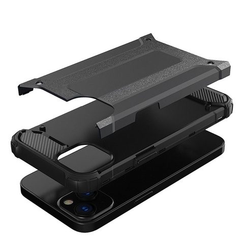 Obal / kryt pre Apple iPhone 13 mini čierne - Forcell ARMOR